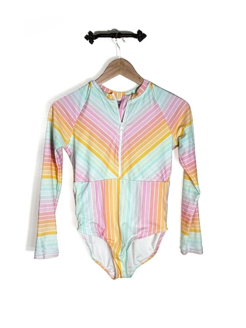 Hanna Andersson One-Piece Rashguard Swimsuit